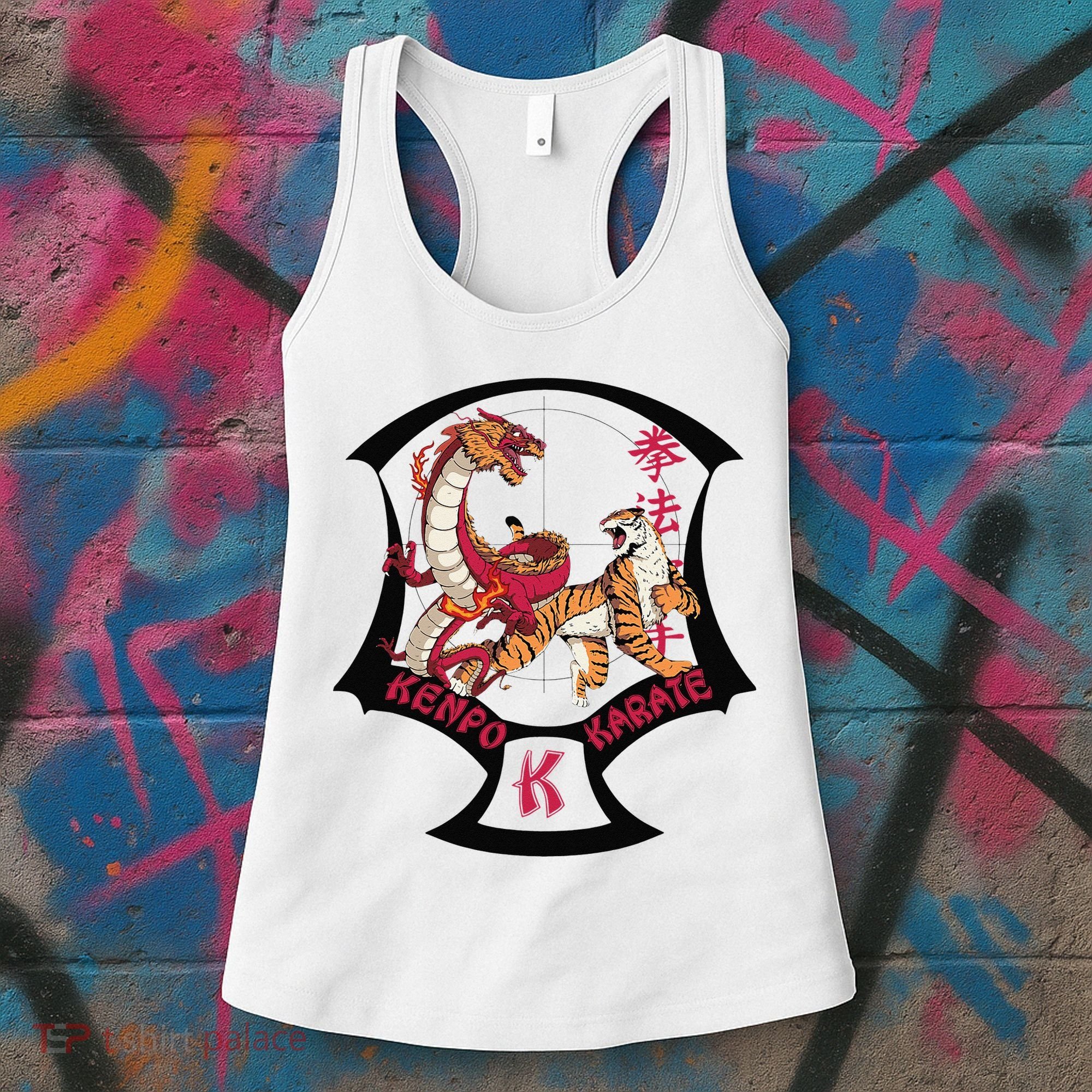 Kenpo Karate Martial Arts Self Defence Women's Tank Top