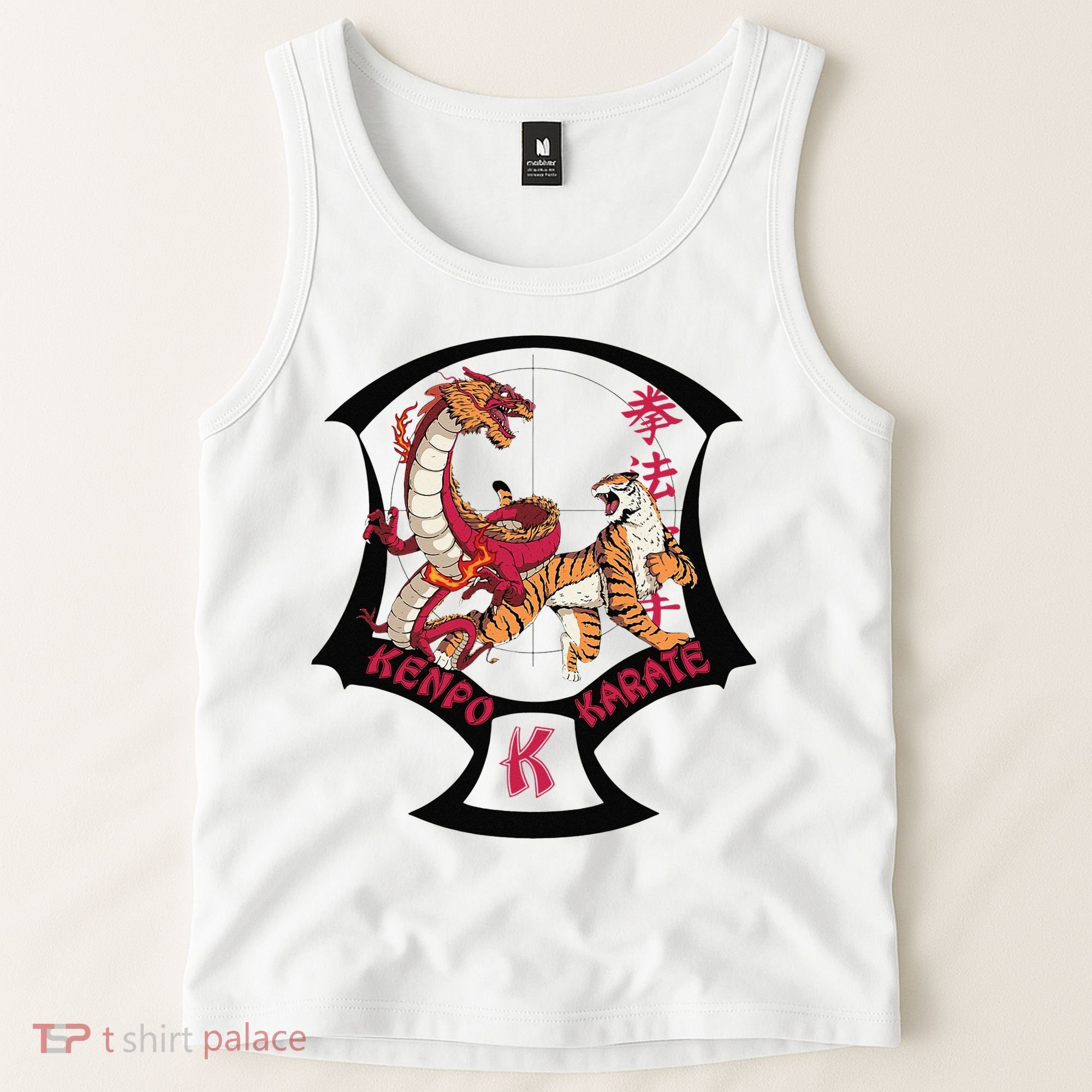 Kenpo Karate Martial Arts Self Defence Tank Top