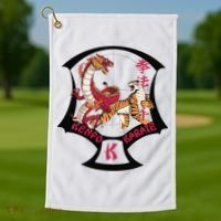 Kenpo Karate Martial Arts Self Defence Golf Towel thumb 1