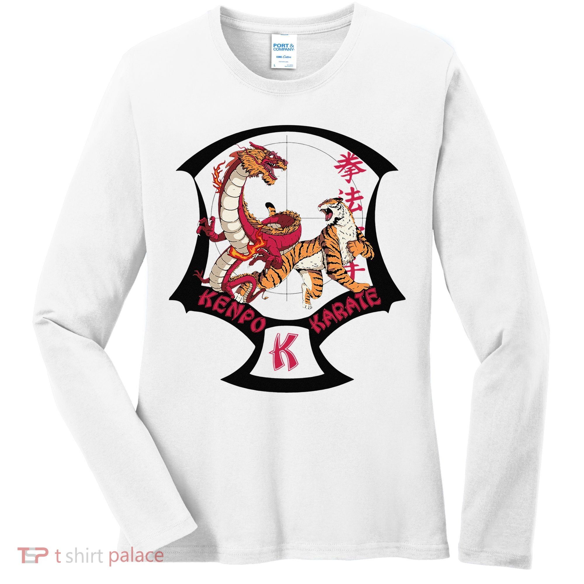 Kenpo Karate Martial Arts Self Defence Women's Long Sleeve Shirt