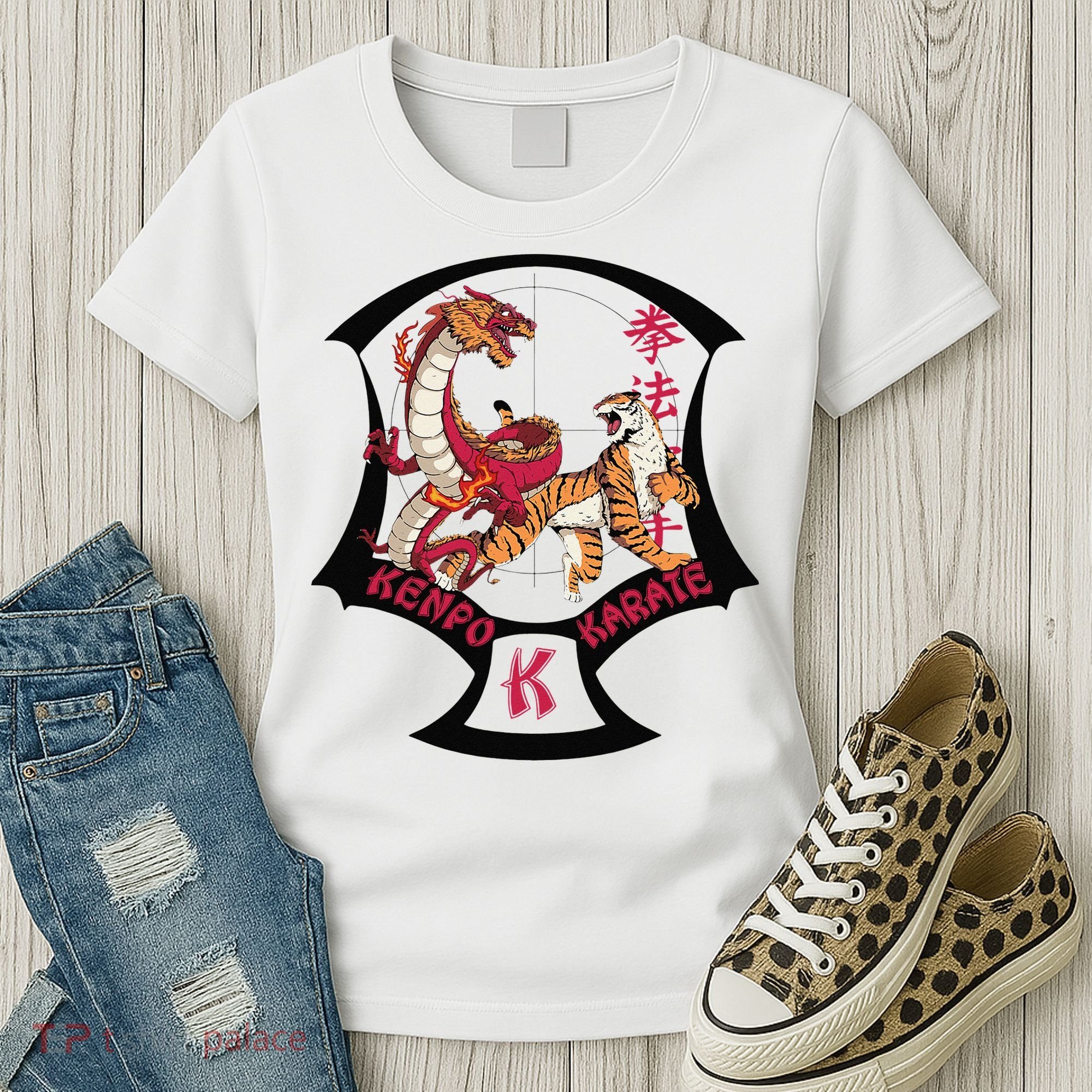 Kenpo Karate Martial Arts Self Defence Women's T-Shirt
