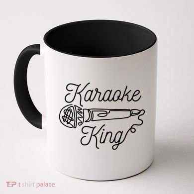 Karaoke King Microphone Musical Coffee Mug