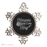 Karaoke King Microphone Musical Ornament thumb 0