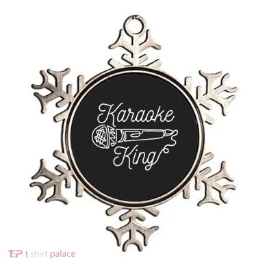 Karaoke King Microphone Musical Ornament