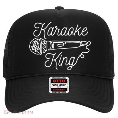 Karaoke King Microphone Musical Hat
