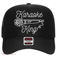 Karaoke King Microphone Musical Hat thumb 0