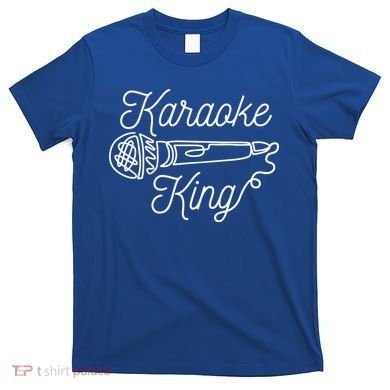 Karaoke King Microphone Musical T-Shirt