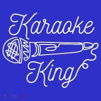 Karaoke King Microphone Musical T-Shirt thumb 7