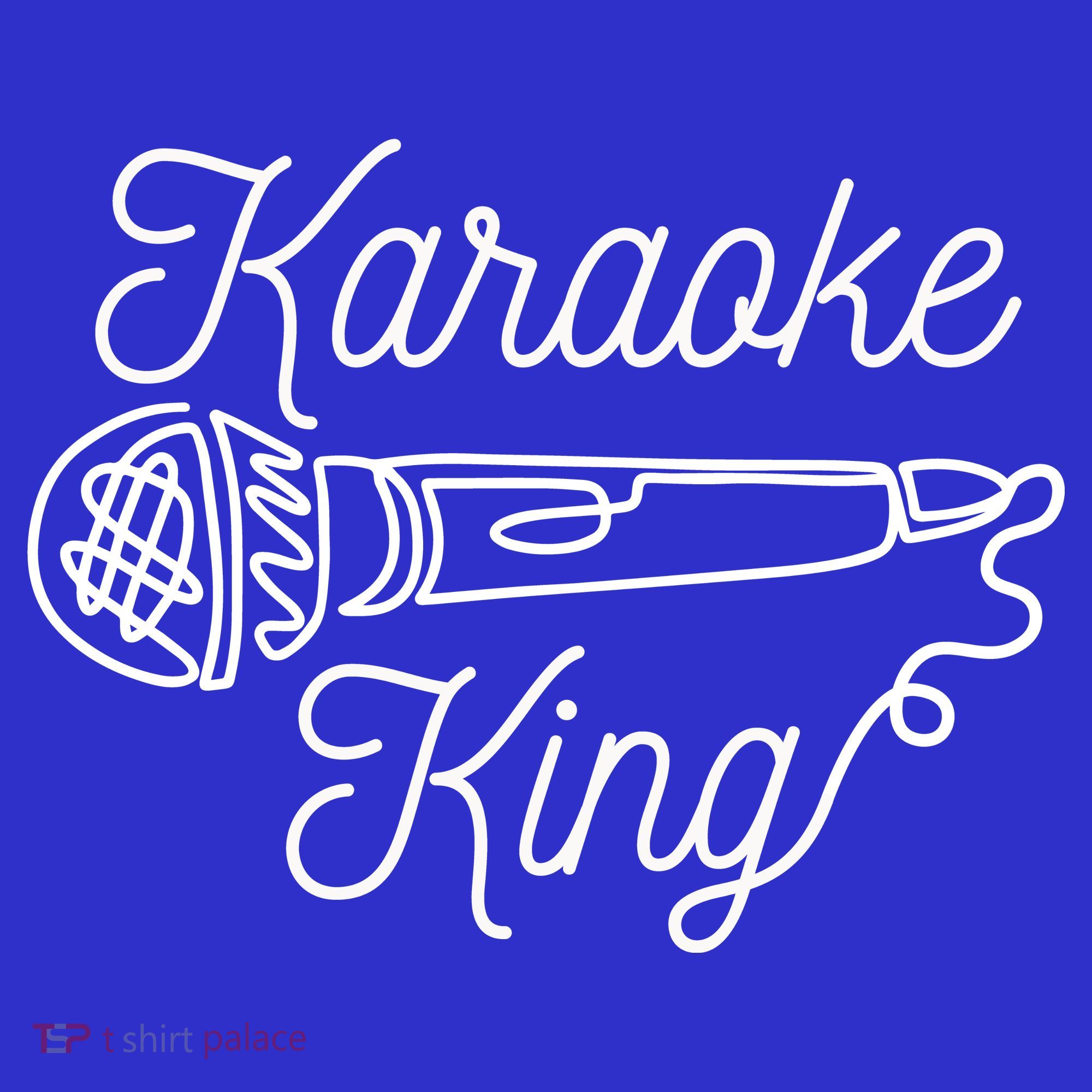 Karaoke King Microphone Musical T-Shirt