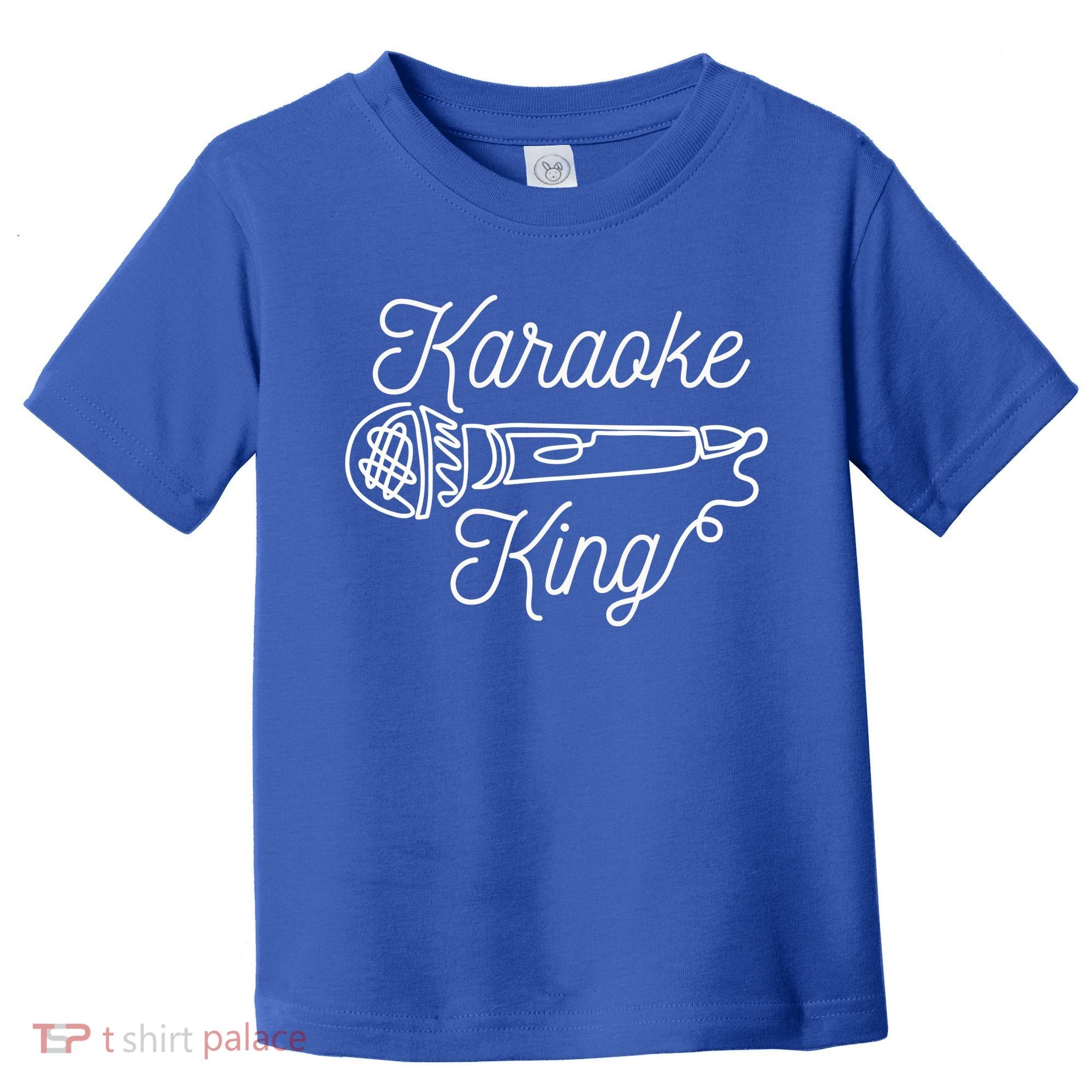 Karaoke King Microphone Musical Toddler T-Shirt