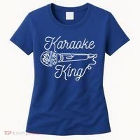 Karaoke King Microphone Musical Women's T-Shirt thumb 0