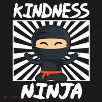 Kids Kindness Ninja Anti Bullying Gift Orange Unity Day Hoodie thumb 2