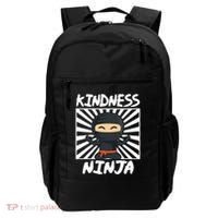 Kids Kindness Ninja Anti Bullying Gift Orange Unity Day Backpack thumb 0