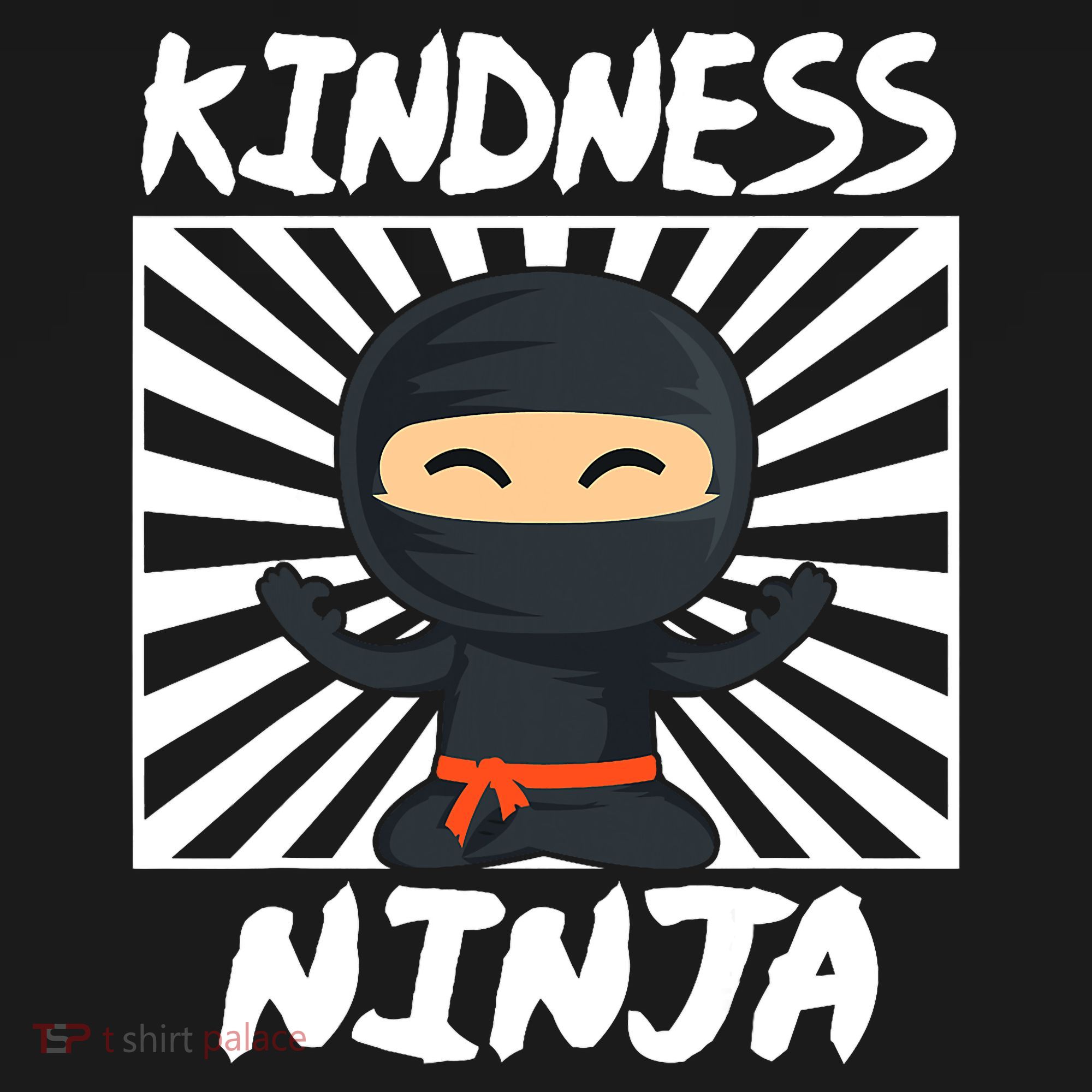 Kids Kindness Ninja Anti Bullying Gift Orange Unity Day Women's Hoodie