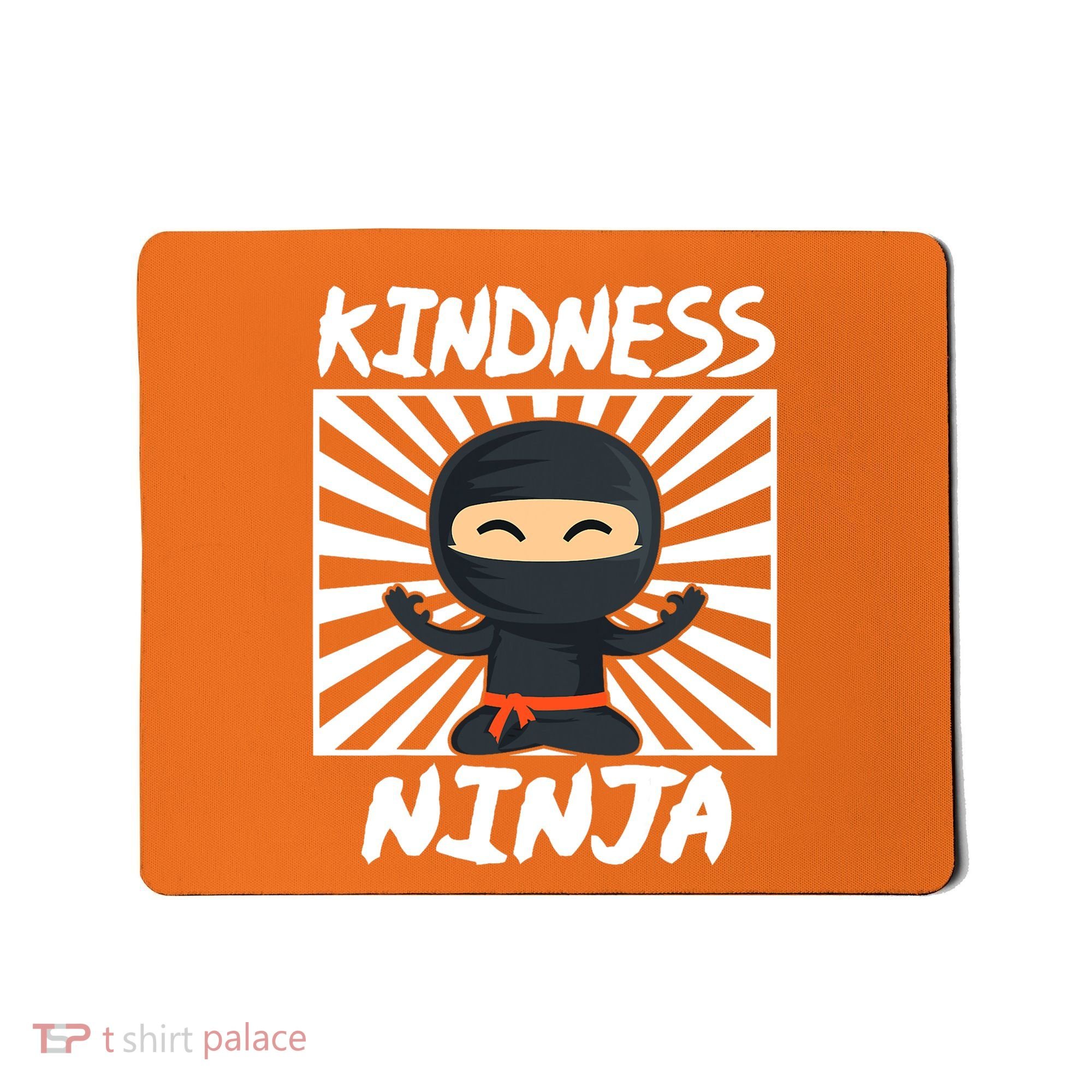 Kids Kindness Ninja Anti Bullying Gift Orange Unity Day Mousepad