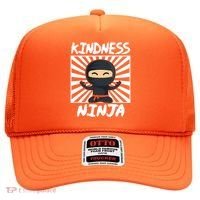 Kids Kindness Ninja Anti Bullying Gift Orange Unity Day Hat thumb 0