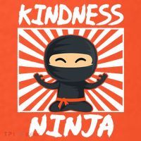 Kids Kindness Ninja Anti Bullying Gift Orange Unity Day Toddler T-Shirt thumb 2