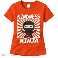 Kids Kindness Ninja Anti Bullying Gift Orange Unity Day Women's T-Shirt thumb 0