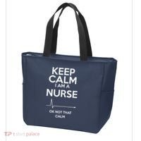 Keep Calm IM A Nurse Ok Not That Calm Tote Bag thumb 3