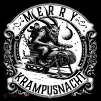 Krampusnacht Krampus On A Snowmobile Coffee Mug thumb 5