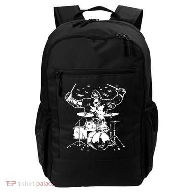 King Kong Playing Drums Backpack