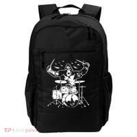 King Kong Playing Drums Backpack thumb 0
