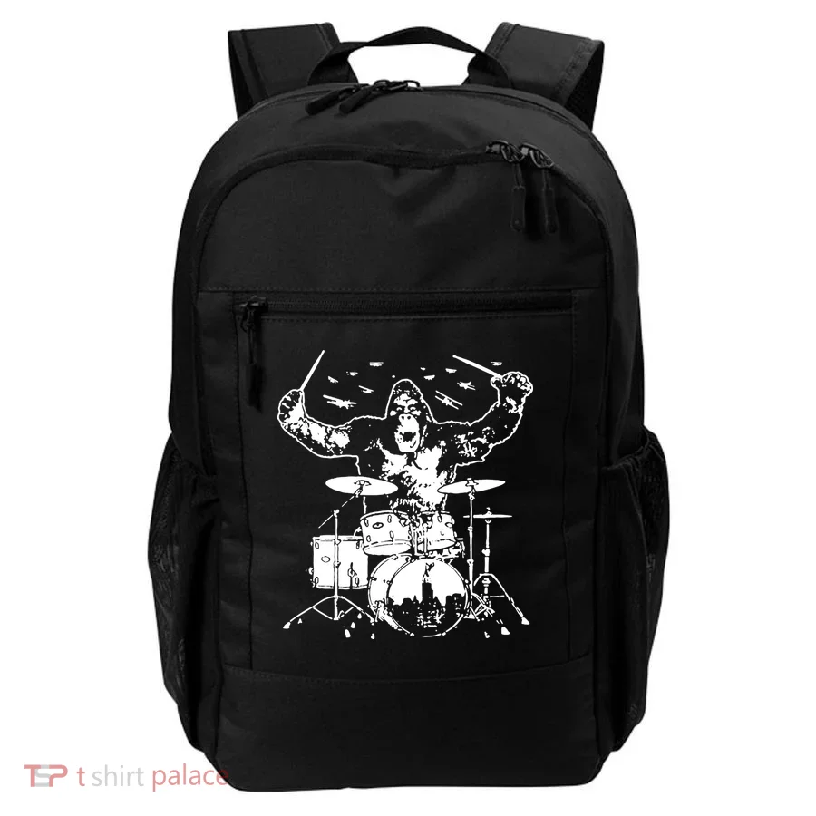 King Kong Playing Drums Backpack