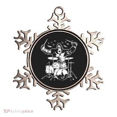 King Kong Playing Drums Ornament