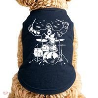 King Kong Playing Drums Doggie Tank thumb 0