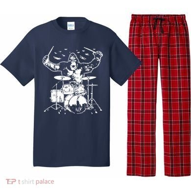 King Kong Playing Drums Pajama Set