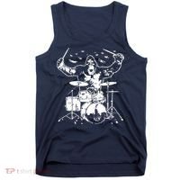 King Kong Playing Drums Tank Top thumb 0