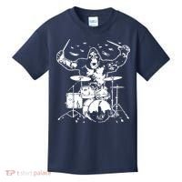 King Kong Playing Drums Kids T-Shirt thumb 0