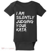 Karate Kata Shotokan Kyokushin Goju Wado Shito Ryu Nanbudo Baby Bodysuit thumb 0