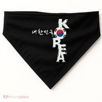 Korean Korea Souvenir USA-Made Doggie Bandana thumb 0