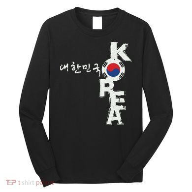 Korean Korea Souvenir Long Sleeve Shirt