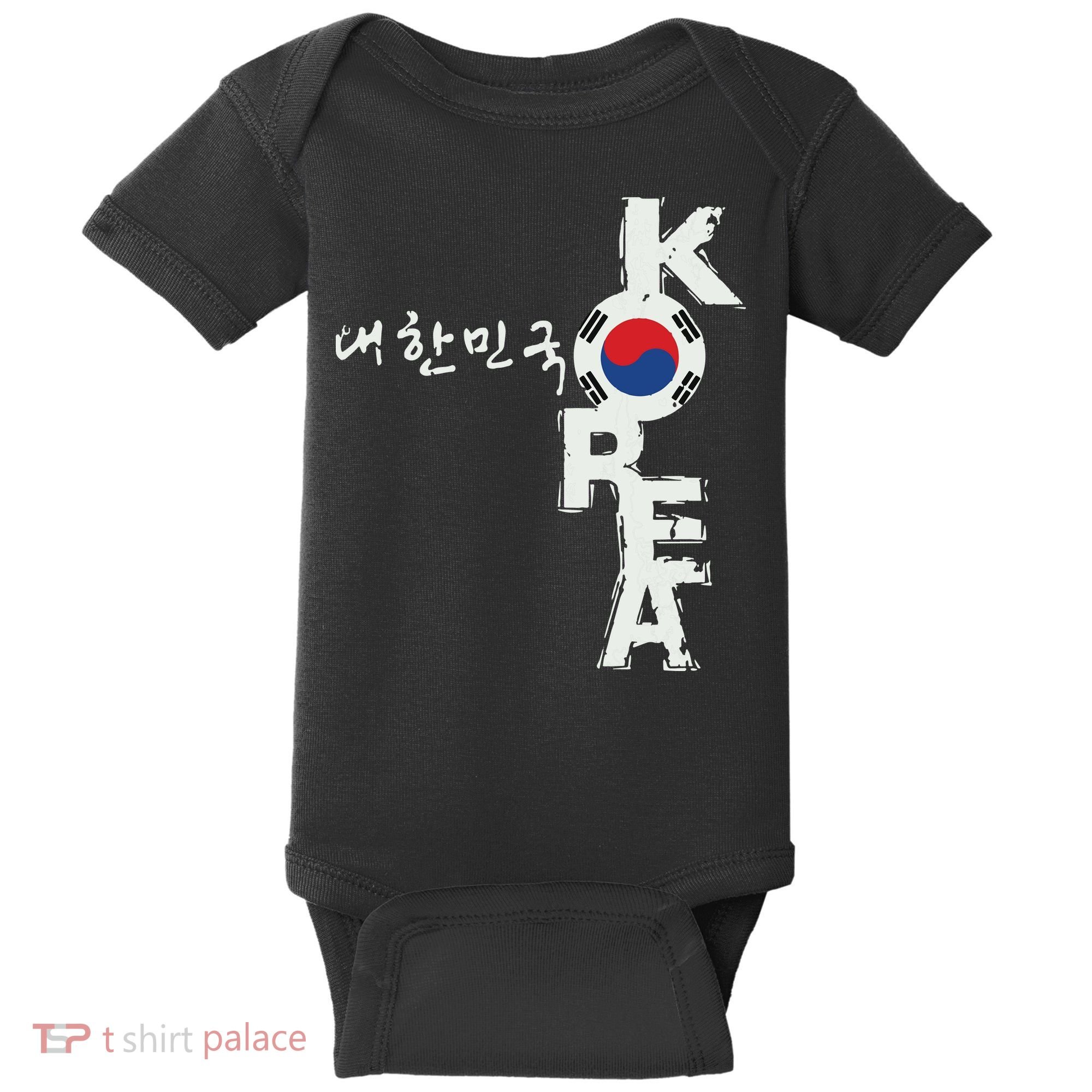 Korean Korea Souvenir Baby Bodysuit