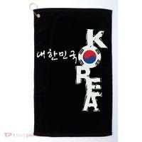 Korean Korea Souvenir Golf Towel thumb 0