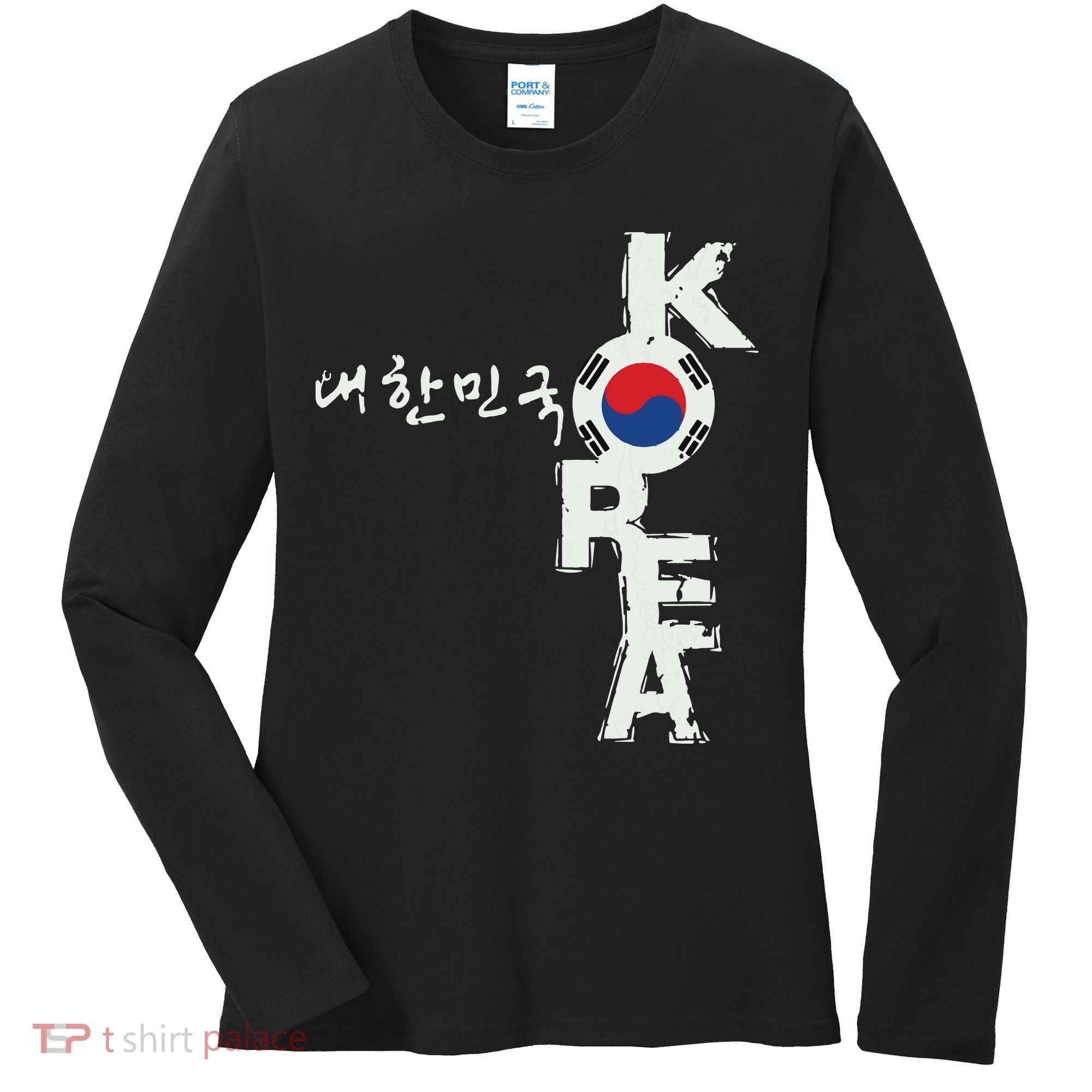 Korean Korea Souvenir Women's Long Sleeve Shirt