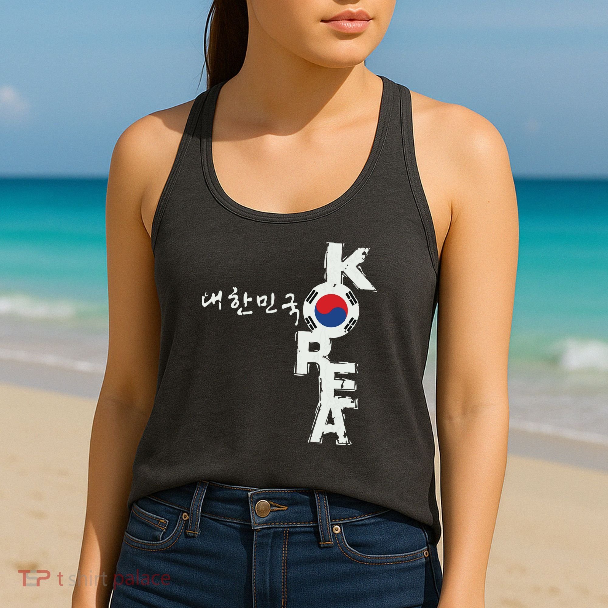 Korean Korea Souvenir Women's Tank Top