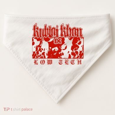 Kublai Khan Tx Low Tech New USA-Made Doggie Bandana