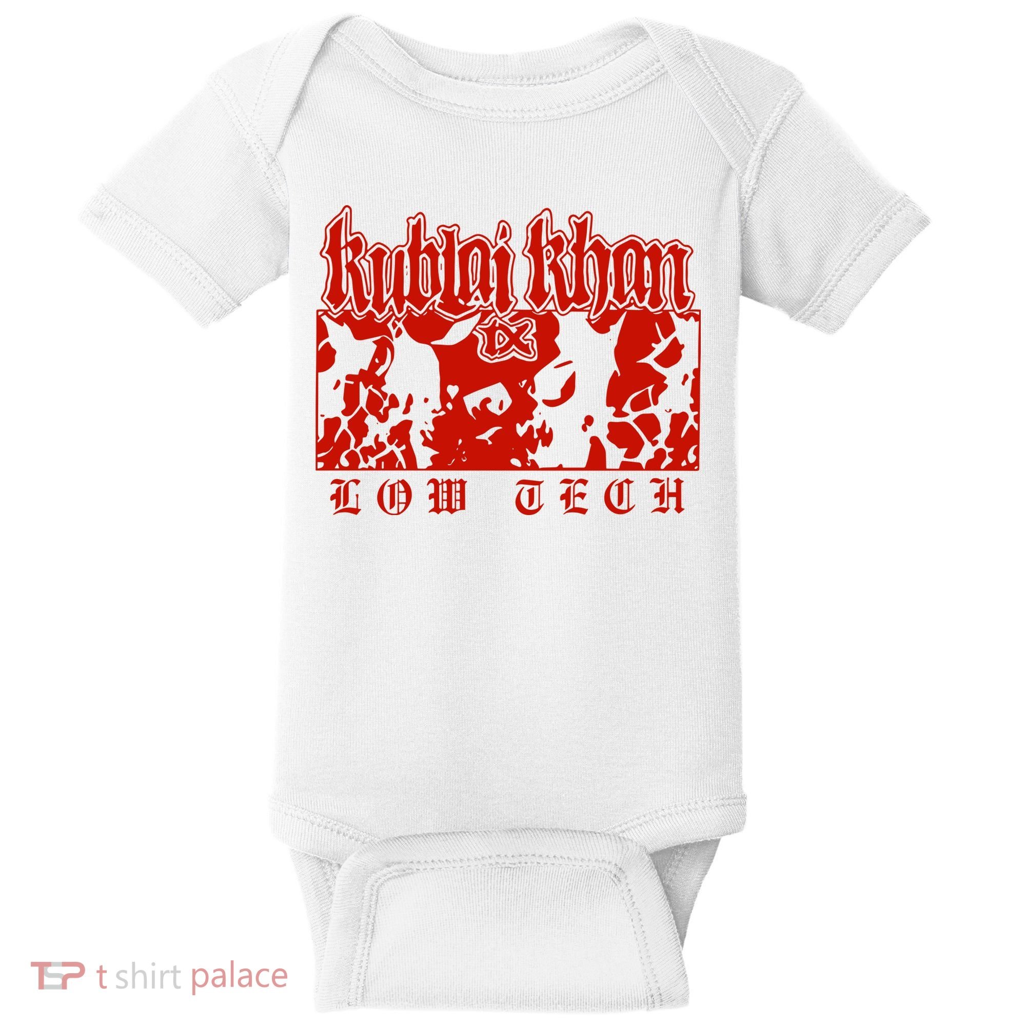 Kublai Khan Tx Low Tech New Baby Bodysuit