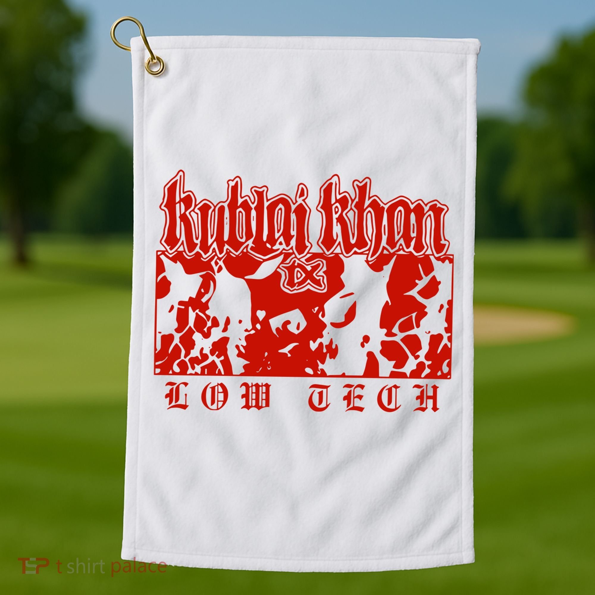 Kublai Khan Tx Low Tech New Golf Towel