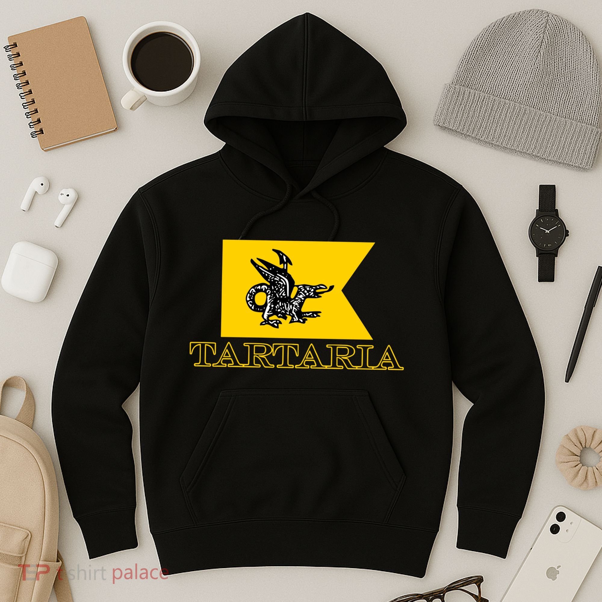 Keith K Tartaria Tartary Flag Hoodie