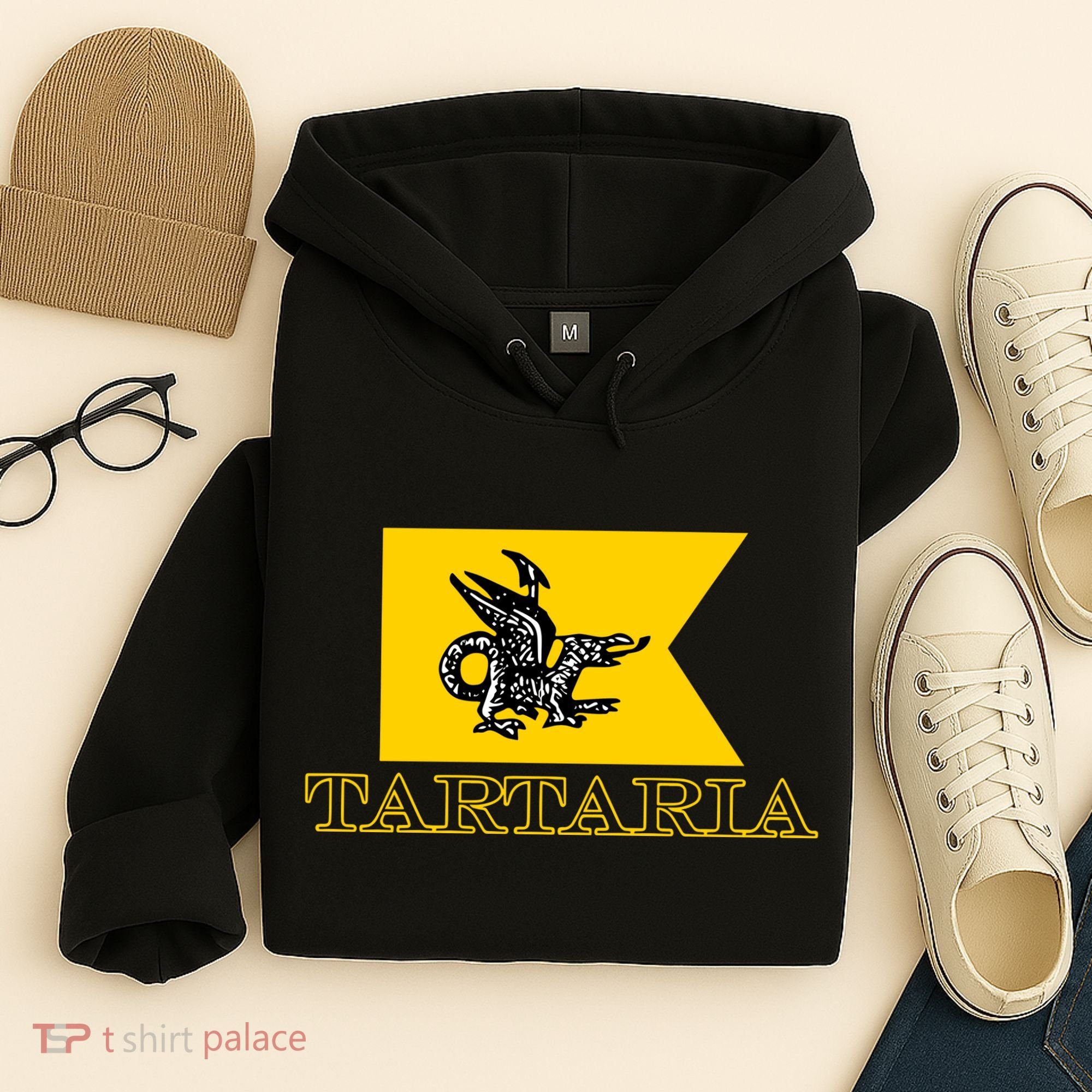Keith K Tartaria Tartary Flag Hoodie