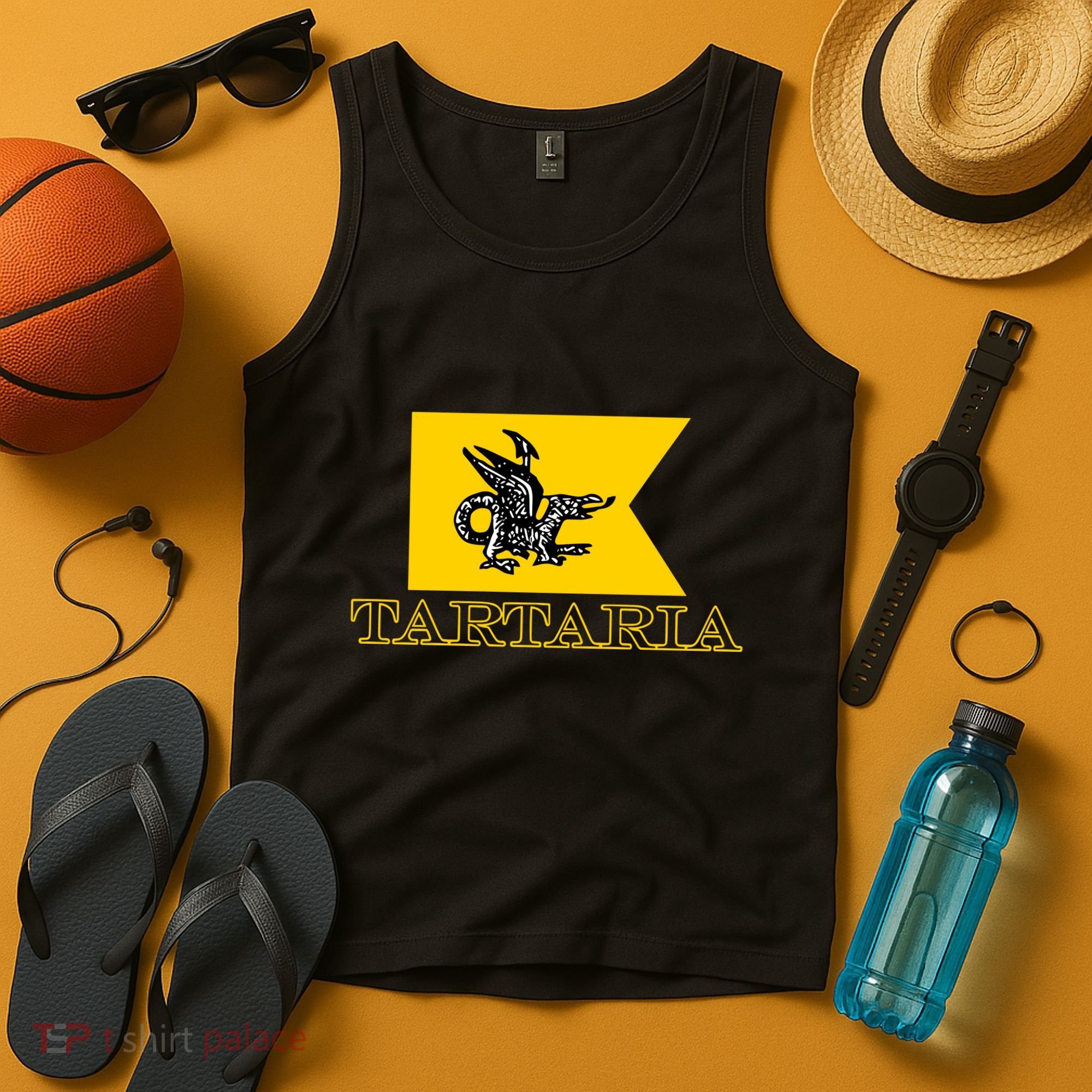 Keith K Tartaria Tartary Flag Tank Top