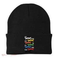Keep Kicking Until The Beld Turns Black Taekwondo Beanie thumb 0