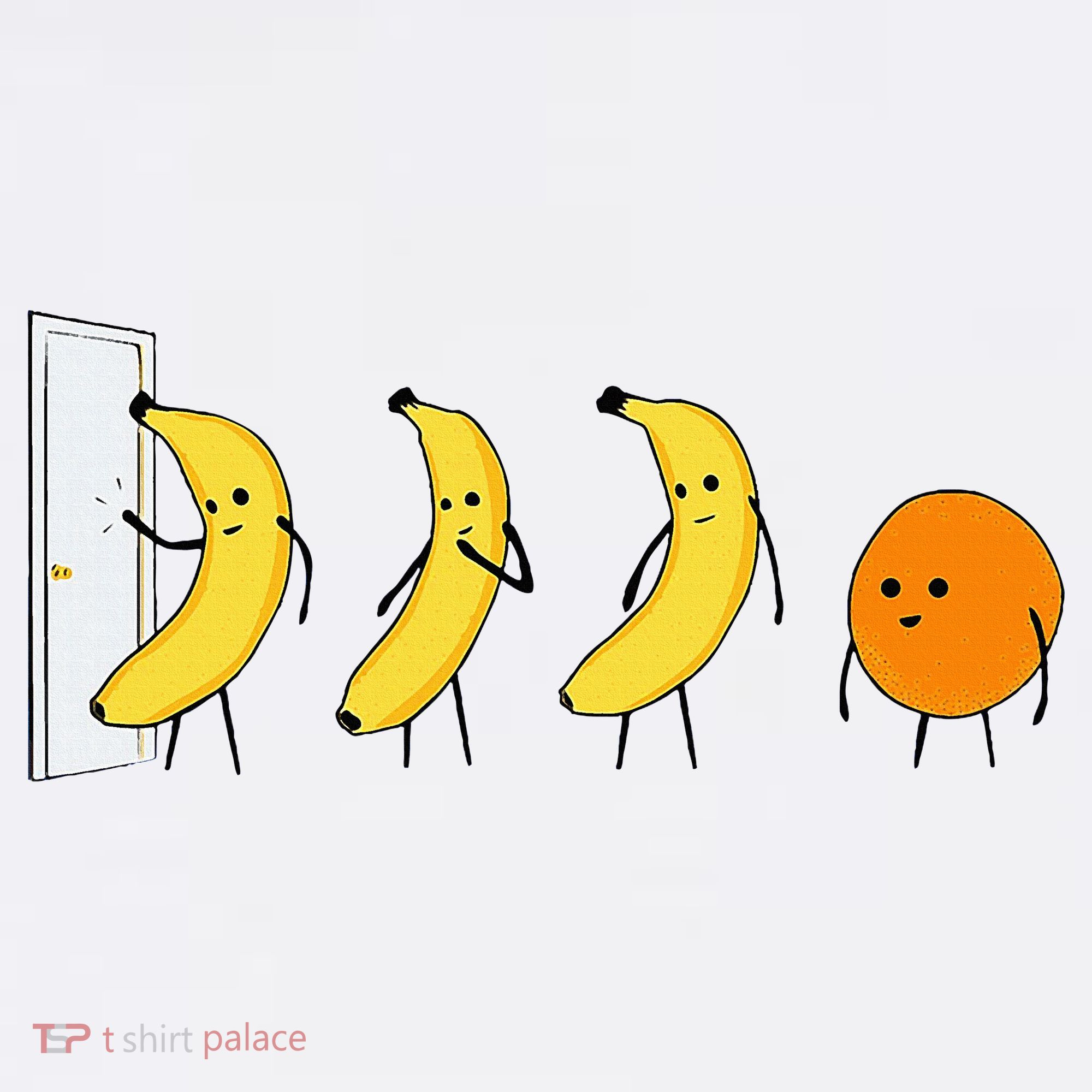 Knock Knock WhoS There Banana WhoS There Orange Sweatshirt