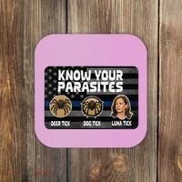 Kamala Know Your Parasites Deer Tick Dog Tick Luna Tick Coaster thumb 0