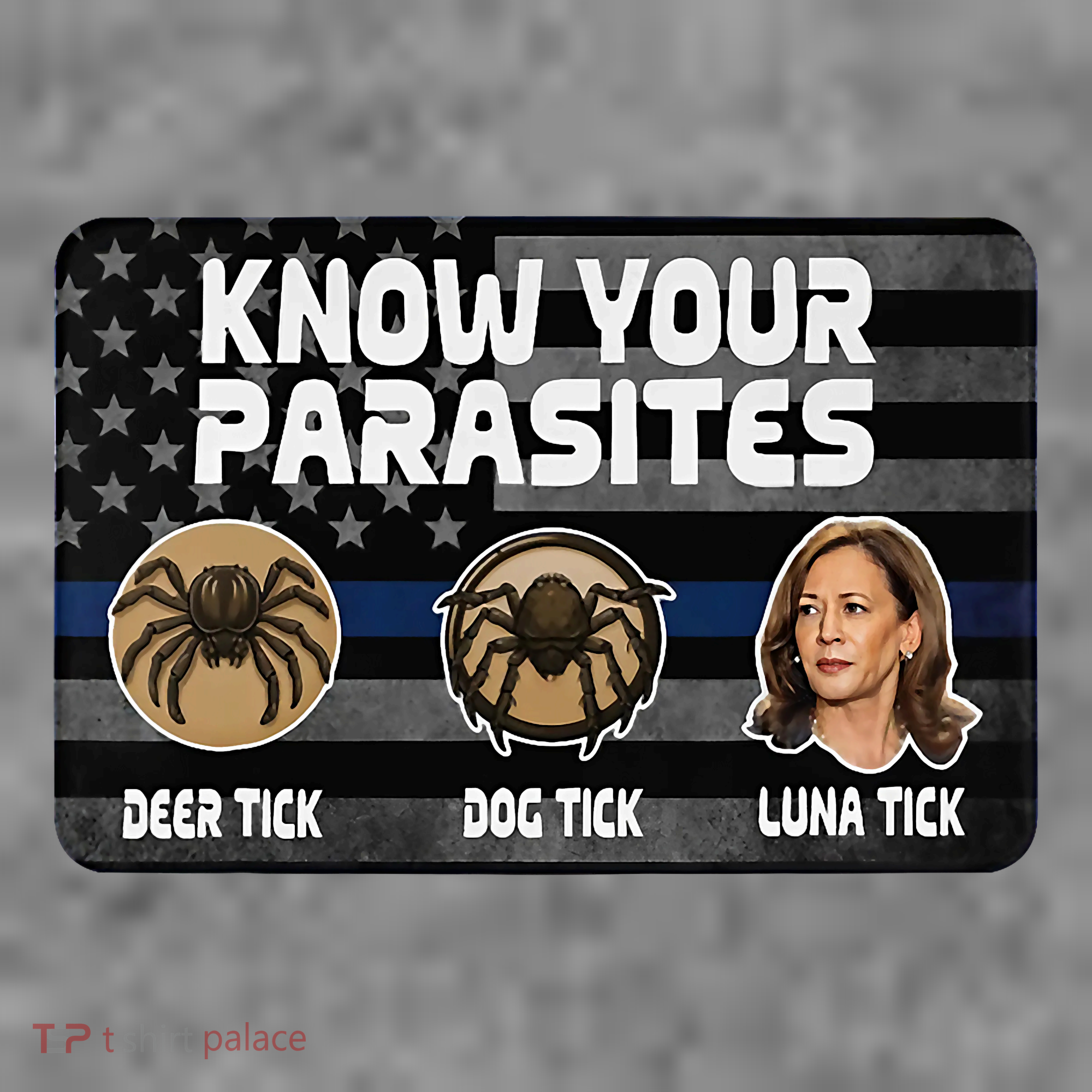 Kamala Know Your Parasites Deer Tick Dog Tick Luna Tick Toddler Hoodie