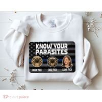 Kamala Know Your Parasites Deer Tick Dog Tick Luna Tick Sweatshirt thumb 2